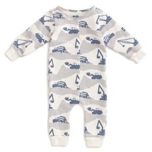 NWOT Winter Water Factory Terry Jumpsuit, 12 mos